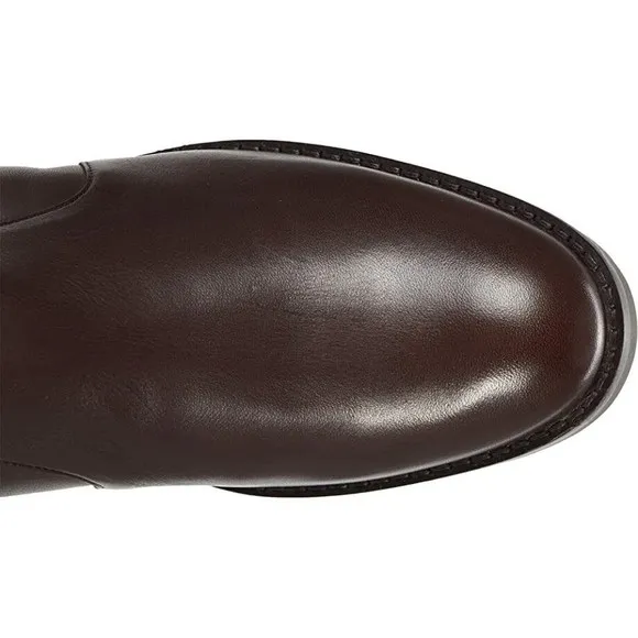 Cole Haan Chesley WR Boot Woman's Size 6.5 / 37 Java Brown Leather Boots NEW