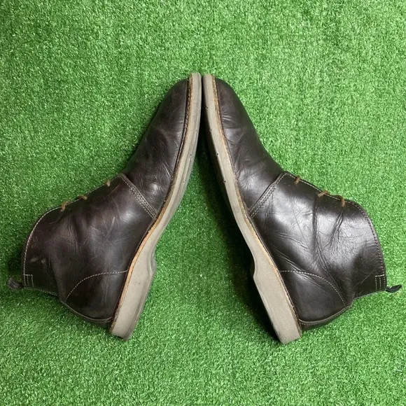 Cole Haan Chukka Brown Rustic Boots Casual Comfort Men’s Size 12