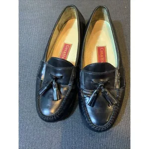 Cole Haan City Pinch Tassel Slip-On Loafers Black‎ Mens 9