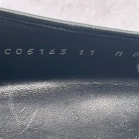 Cole Haan Collection Shiny Black Slip On Loafers Size 11. CH2966