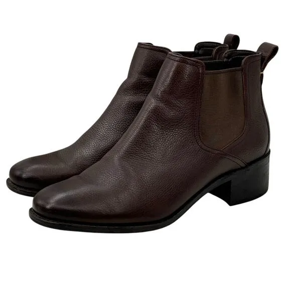 Cole Haan Corinne Chelsea Boot Women's SZ 10 Brown Casual Everyday Wear Capsule