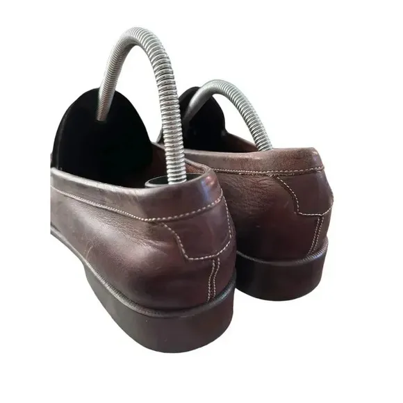 Cole Haan Country Brown Slip On Round Toe Leather Loafers Size 7