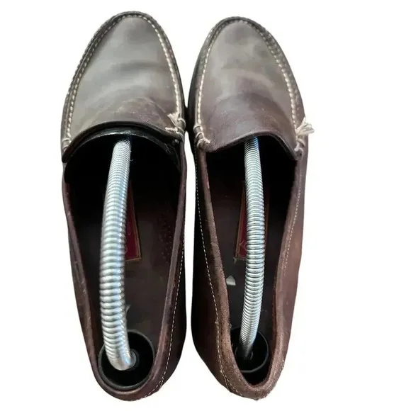 Cole Haan Country Brown Slip On Round Toe Leather Loafers Size 7