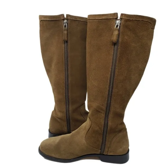 Cole Haan Country tan suede leather riding boots size 9.5