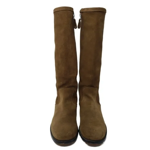 Cole Haan Country tan suede leather riding boots size 9.5