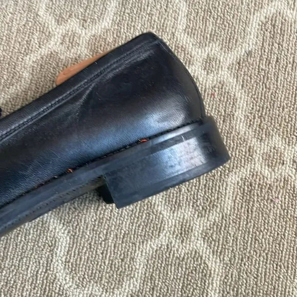 Cole Haan Grandos Men’s Slip On Black Leather Loafers Size 10 Great Condition