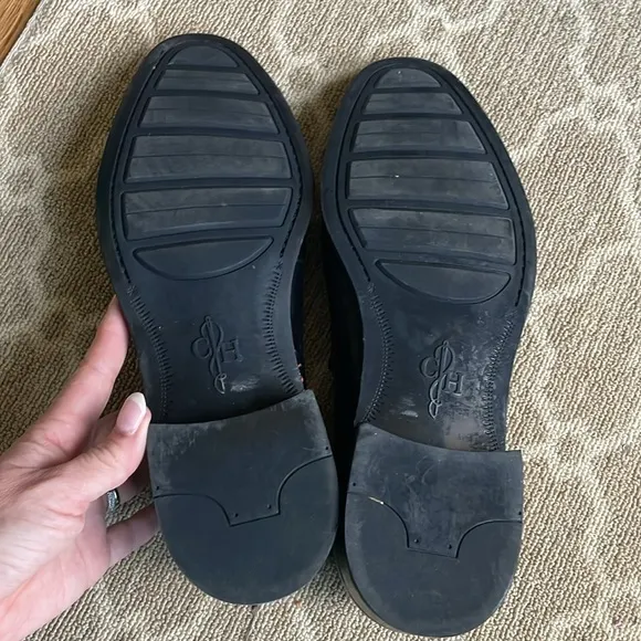 Cole Haan Grandos Men’s Slip On Black Leather Loafers Size 10 Great Condition