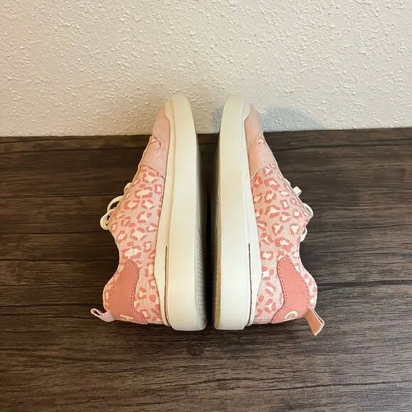 Cole Haan GrandPro Rally Canvas Court Sneakers Pink‎ Peach Whip Womens Size 8
