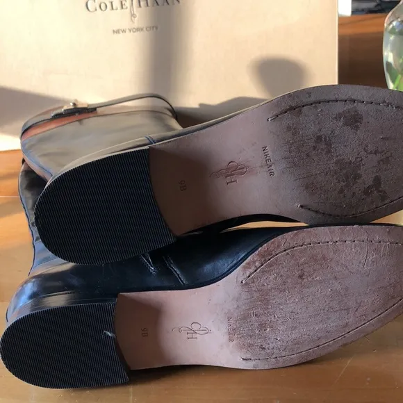 Cole Haan leather Daelin Riding boots