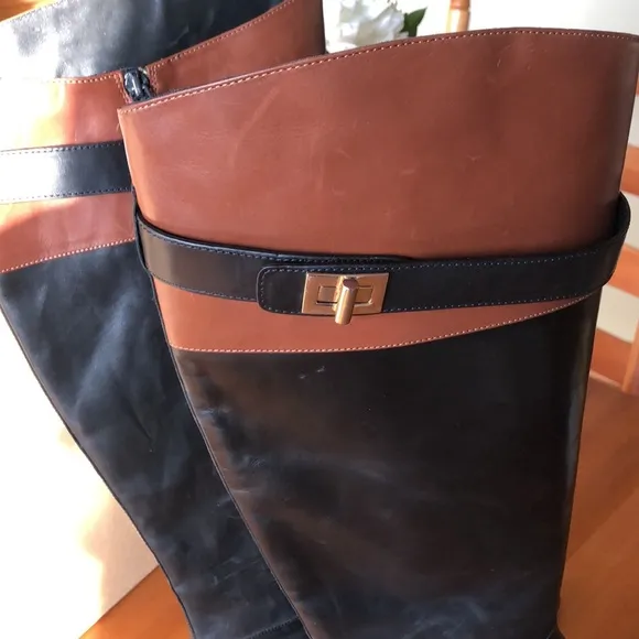 Cole Haan leather Daelin Riding boots