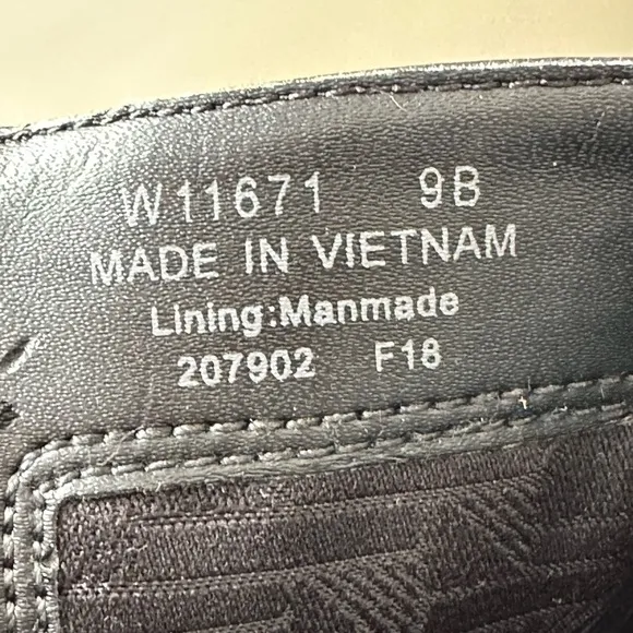 COLE HAAN Leela Grand 360 Rising Boots Black Leather English Country Size 9