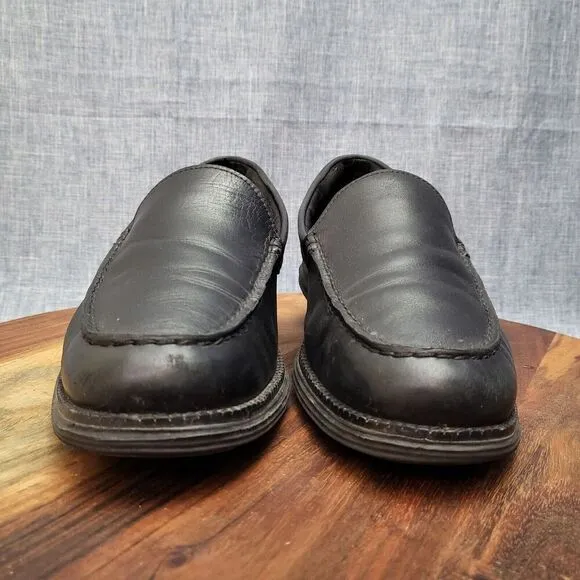COLE HAAN Loafers Original Grand Leather Slip-On Black Men's 9M