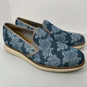 Cole Haan Lunargrand Two Gore Slip-On Mens Size 9.5 Hawaiian Tropical‎ Loafers
