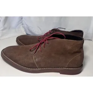 Cole Haan Men's Chukka Boots Size 10M Leather Dark Brown