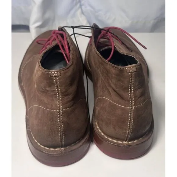 Cole Haan Men's Chukka Boots Size 10M Leather Dark Brown