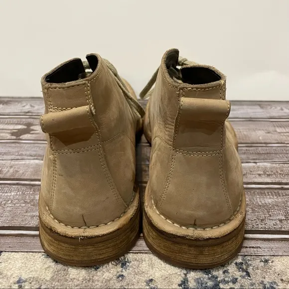 Cole Haan Mens Desert Chukka Boots Light Brown Leather Lace Up Size 10M