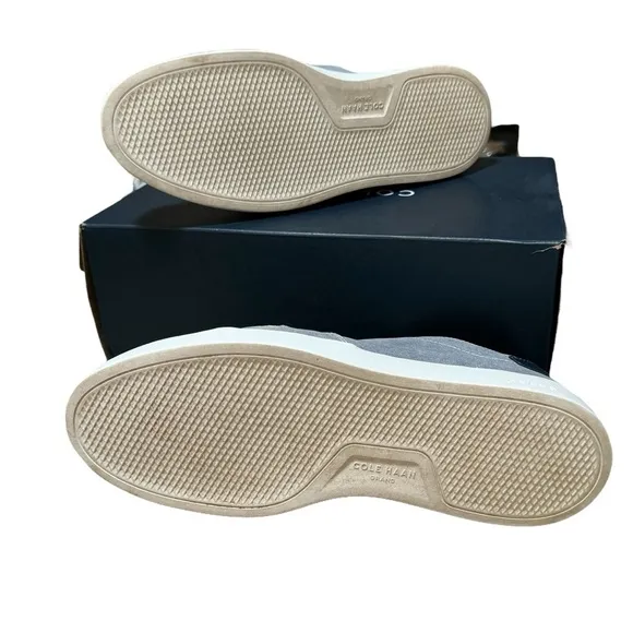 Cole Haan men’s grand pro Rally Court sneakers 12W blue