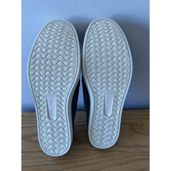 Cole Haan Men's Gray Nantucket Grand OS Slip On Loafers Size 13