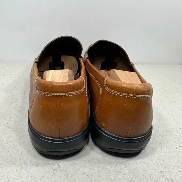 Cole Haan Mens Keating Venetian II Brown Leather Slip On Loafers C11403 Sz 12