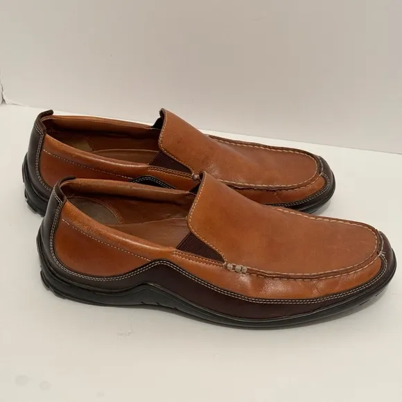 Cole Haan Men’s Leather Slip On Driver Loafers Size 9.5 Brown