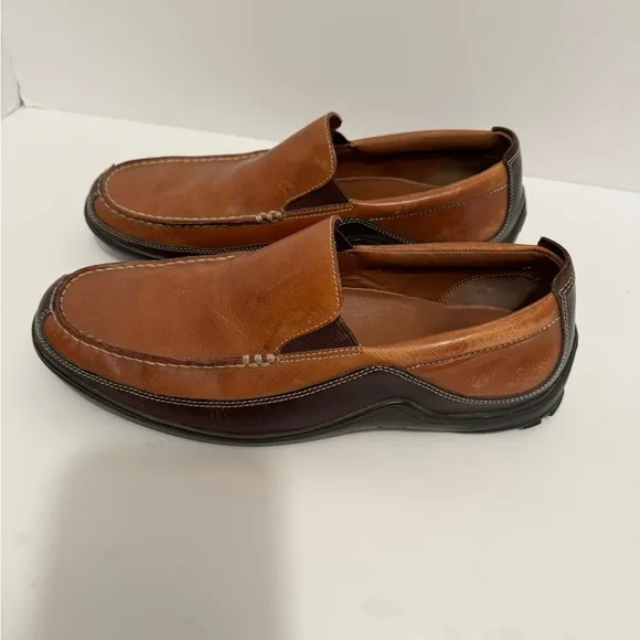 Cole Haan Men’s Leather Slip On Driver Loafers Size 9.5 Brown