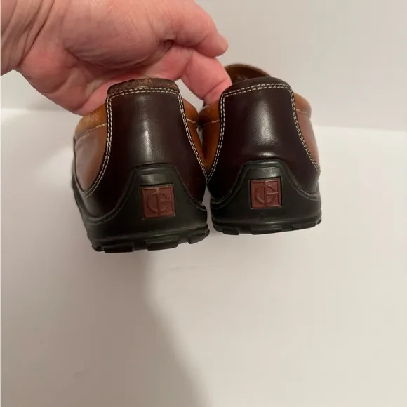 Cole Haan Men’s Leather Slip On Driver Loafers Size 9.5 Brown