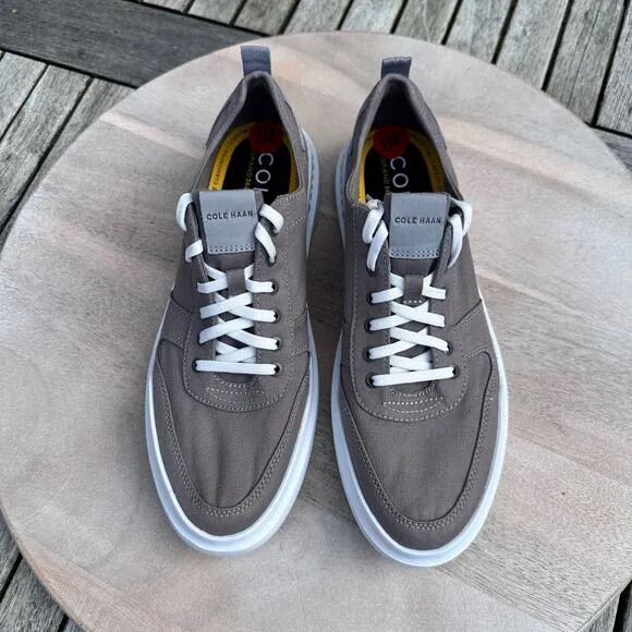 Cole Haan Mens Size 10 Grand 360 Sneakers Grandpro Rally Canvas Court Sneakers