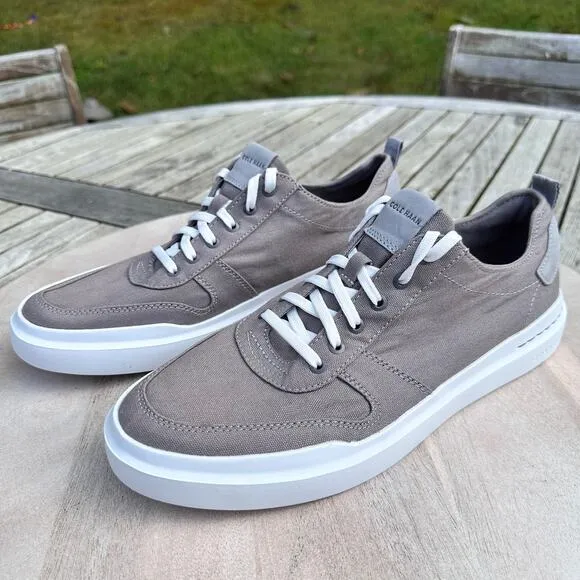Cole Haan Mens Size 10 Grand 360 Sneakers Grandpro Rally Canvas Court Sneakers