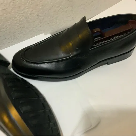 Cole Haan Men’s Warner Grand Pennyl Slip On Loafers Black Size 9.5 W