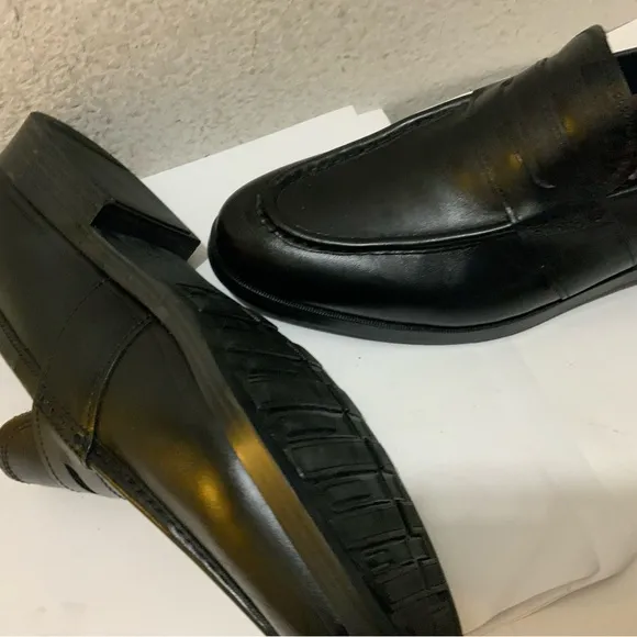 Cole Haan Men’s Warner Grand Pennyl Slip On Loafers Black Size 9.5 W