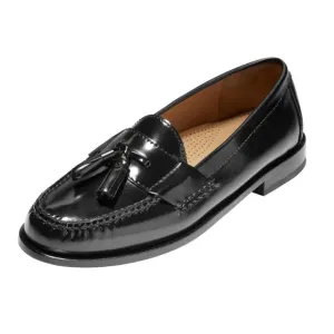 Cole Haan | NWOT Black City Pinch Tassel Slip-On Loafers Made in Italy
