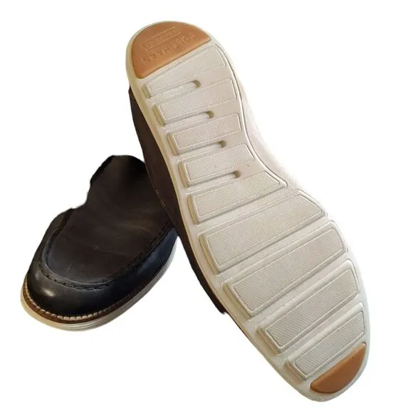 Cole Haan Original Grand Venetian Leather Loafers in Gray Size 13