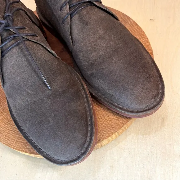 *Cole Haan | Paul Distressed Suede Desert Boots in Brown C09565 Size 10