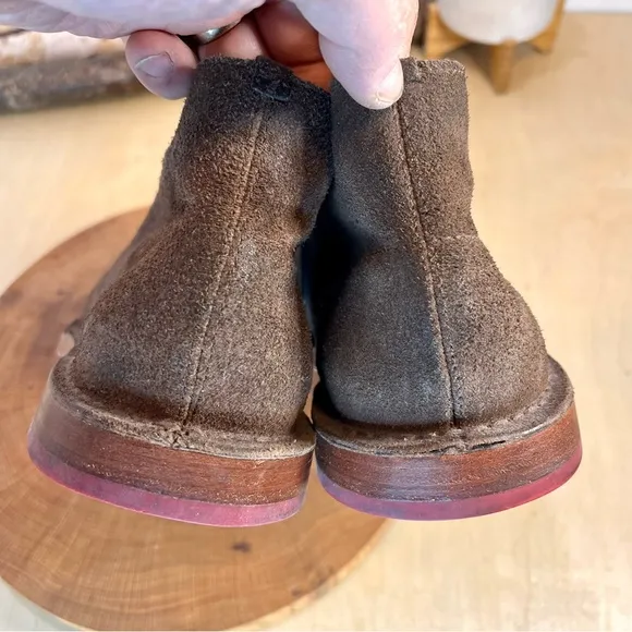 *Cole Haan | Paul Distressed Suede Desert Boots in Brown C09565 Size 10