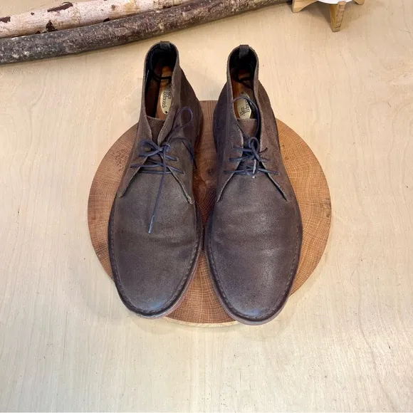 *Cole Haan | Paul Distressed Suede Desert Boots in Brown C09565 Size 10
