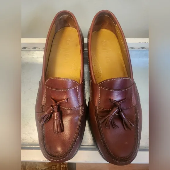 Cole Haan Pinch Tassel Loafers Brown 9.5 NikeAir