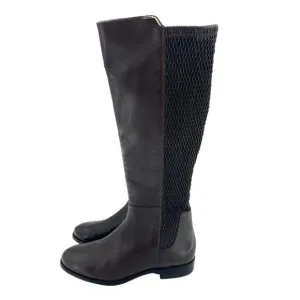 Cole Haan Rockland Tall Riding Boots Chestnut Brown Leather 6.5 $300 New