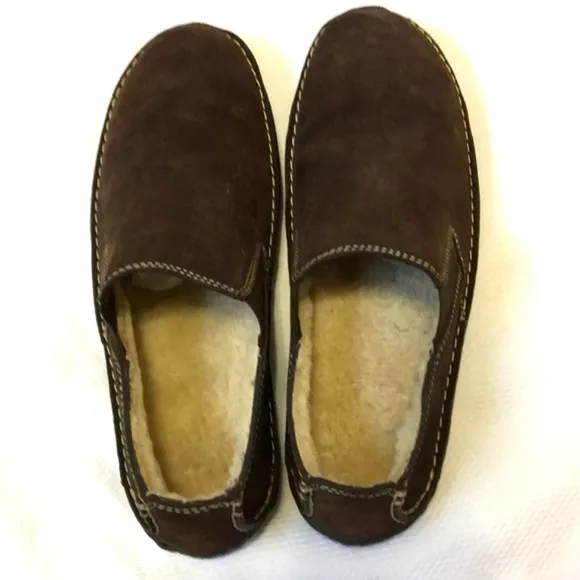 Cole Haan Sherpa Lined Slip On Loafers