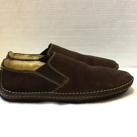 Cole Haan Sherpa Lined Slip On Loafers