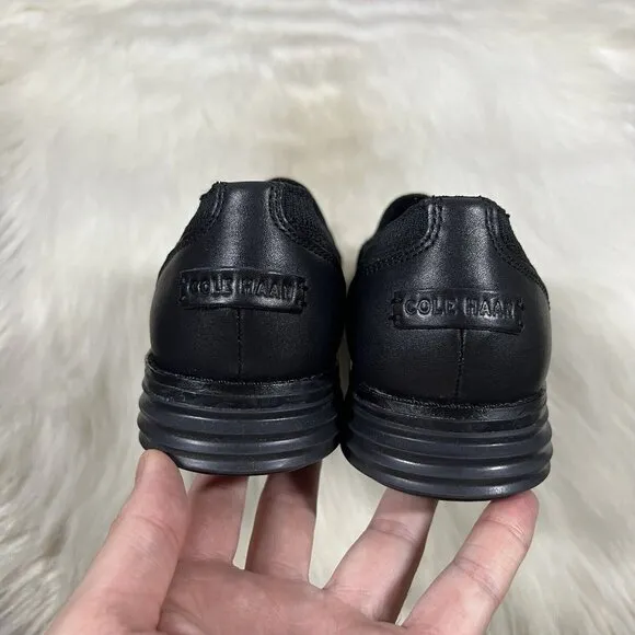 Cole Haan Size 7.5 B Black‎ Original Grand Knit Cloudfeel Meridian Loafers Shoe
