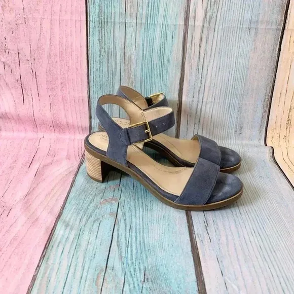 Cole Haan strappy sandals block heel
