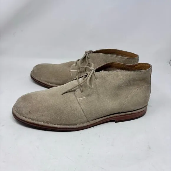 Cole Haan Tan Suede Lace Up Chukka Boots Mens Size 13 Classic Preppy