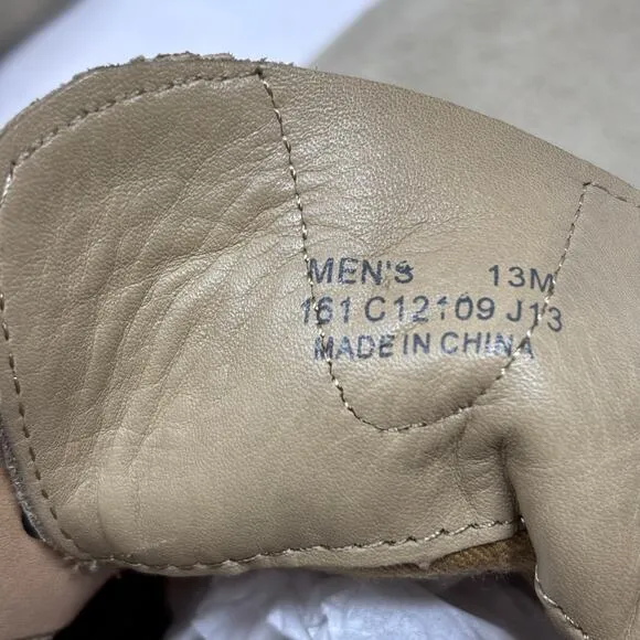 Cole Haan Tan Suede Lace Up Chukka Boots Mens Size 13 Classic Preppy