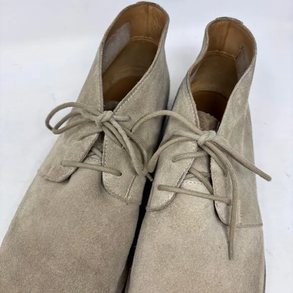 Cole Haan Tan Suede Lace Up Chukka Boots Mens Size 13 Classic Preppy