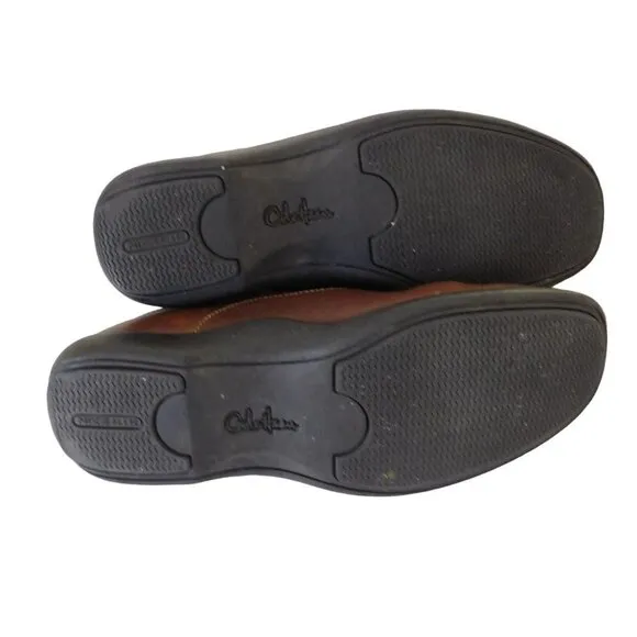 Cole Haan Tucker Mens Venetian leather brown Slip-On Loafers Size 8 M C07383
