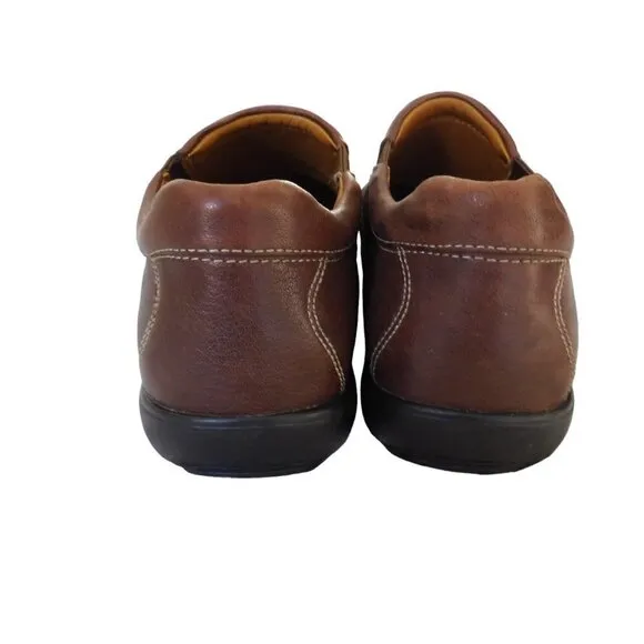 Cole Haan Tucker Mens Venetian leather brown Slip-On Loafers Size 8 M C07383