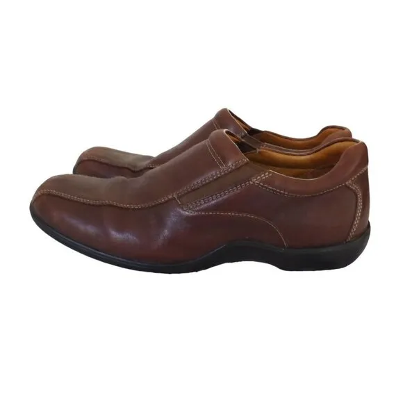 Cole Haan Tucker Mens Venetian leather brown Slip-On Loafers Size 8 M C07383
