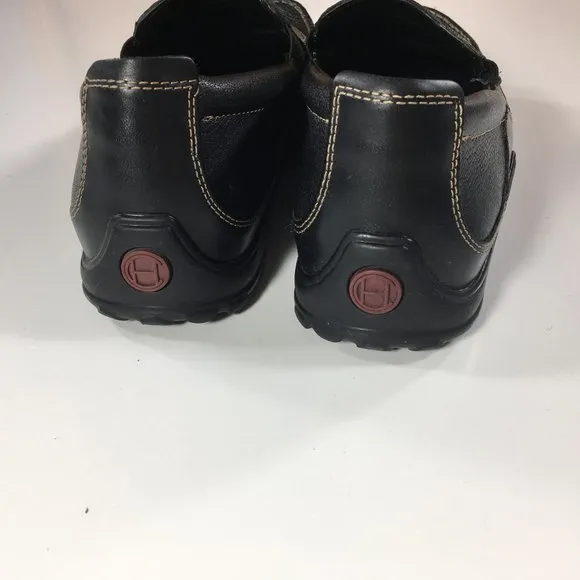 Cole Haan Tucker Venetian Slip On Loafers Mens Size 9 Black Leather C03557