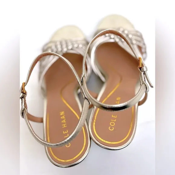 Cole Haan Women's Jitney Knot Wedge Sandals