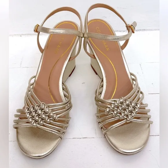 Cole Haan Women's Jitney Knot Wedge Sandals